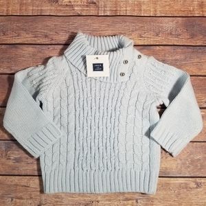 NWT Janie & Jack cable knit sweater